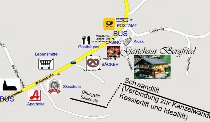 Apartamento Das Bergfried - Urlaub Zentral Und Ruhig! Riezlern Exterior foto